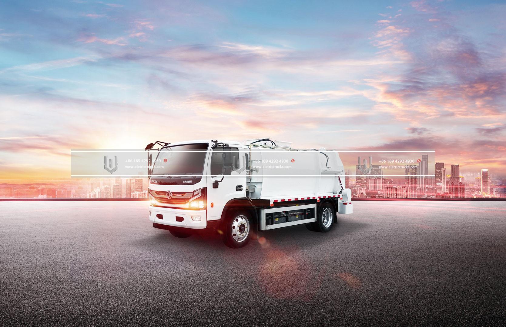 12.5 Ton Electric Kitchen Waste Collection Truck Show