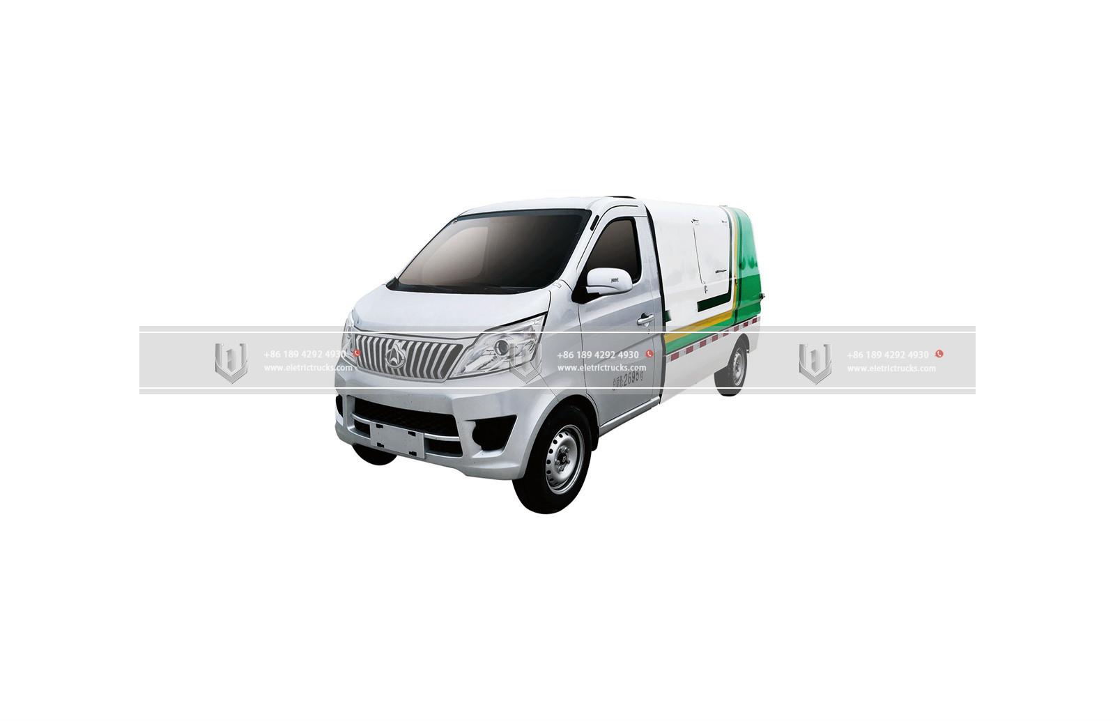 2.7t sesur elektr pufagi axlat tashish mashinasi 2.7t Pure Electric Small Dump Garbage Truck