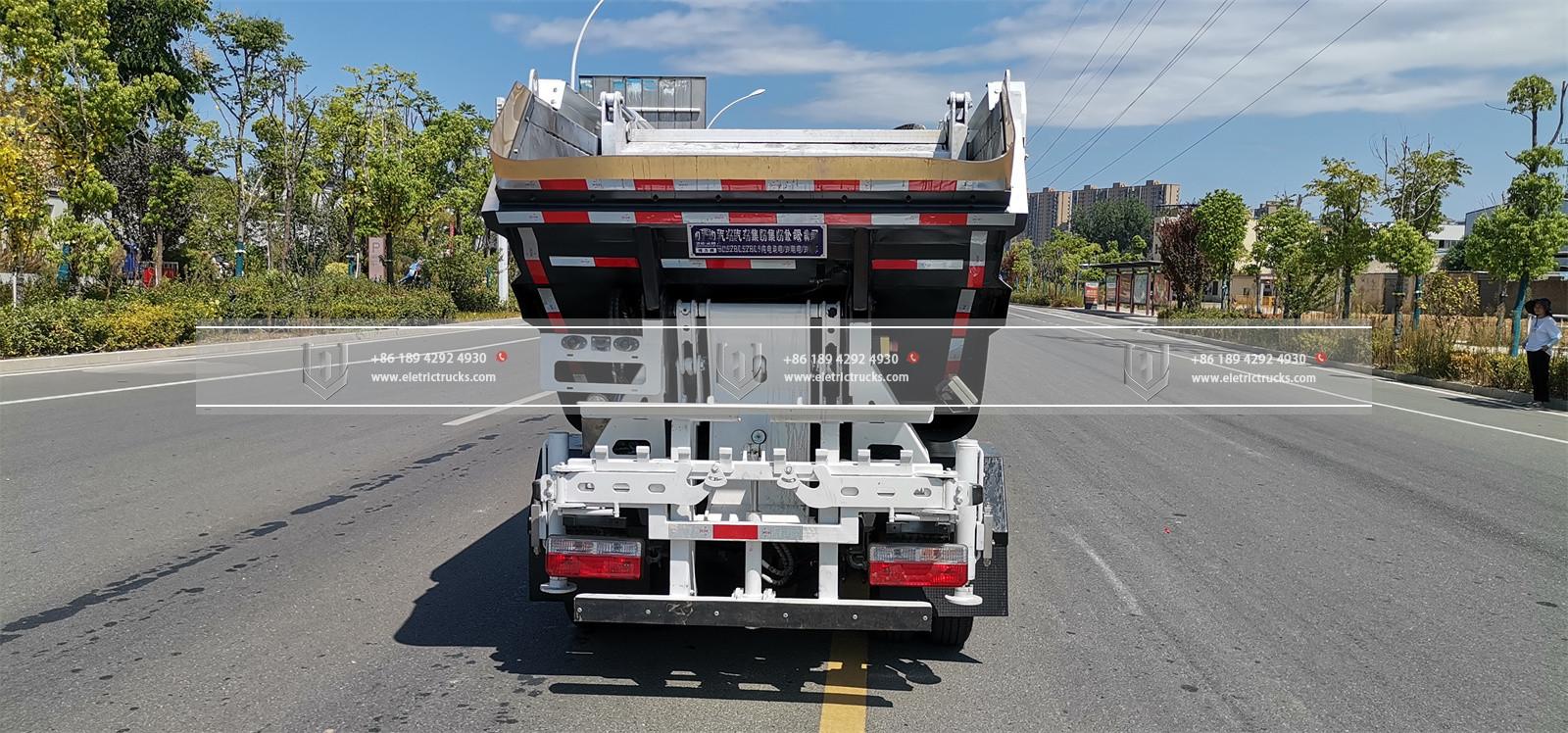 4.5T Pure Electric Self Loading Garbage Truck Back 4.5T Pure Electric Self Loading Garbage Truck Back