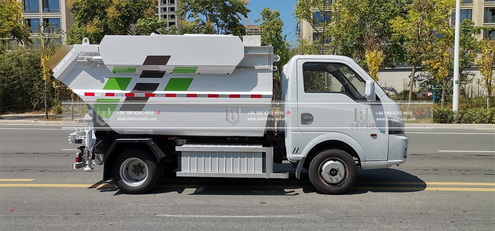 4.5T Pure Electric Self Loading Garbage Truck Container 4.5T Pure Electric Self Loading Garbage Truck Container