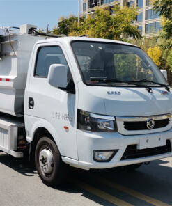 4.5T Pure Electric Self Loading Garbage Truck Left head