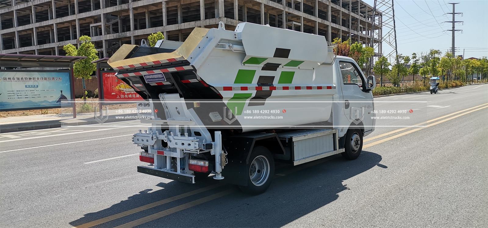 4.5T Pure Electric Self Loading Garbage Truck Left 4.5T Pure Electric Self Loading Garbage Truck Left