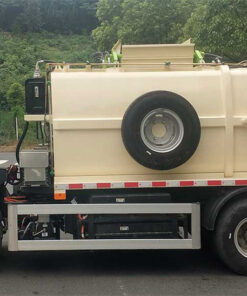 9 Ton Pure Electric Kitchen Waste Garbage Truck Body Left