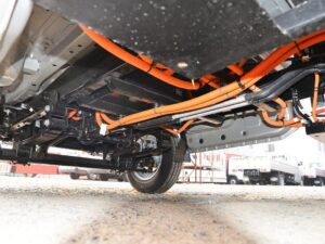 X7 3.5T 3.7 میٹر سنگل رو خالص الیکٹرک فلیٹ بیڈ مائیکرو ٹرک