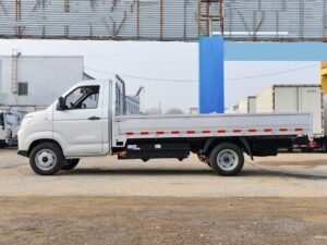 X7 3.5T 3.7 میٹر سنگل رو خالص الیکٹرک فلیٹ بیڈ مائیکرو ٹرک