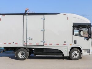 Verżjoni Standard 3.4T 4.27-il metru b'ringiela waħda Pura Electric Tip Light Truck