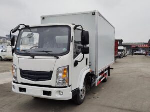 Dongfeng Huashen T17 4.5Ton 4.1 Metre Tek Sıralı Saf Elektrikli Van Hafif Kamyon