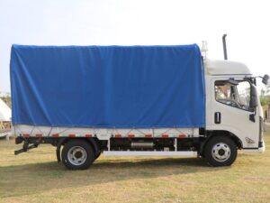 Jiangling Lexing E-Luda 4Ton 4Meter Single-Row Pure-Electric Box-Type Light-Duty Truck