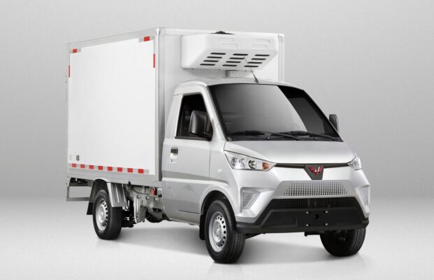 Wuling 2.6 Lori la Jokofu la Ton Electric