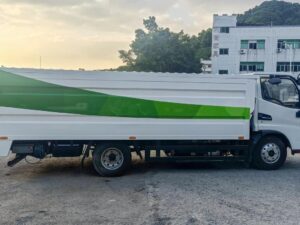 Jac 7.4 Tons eletricu camion Compattore di compatto