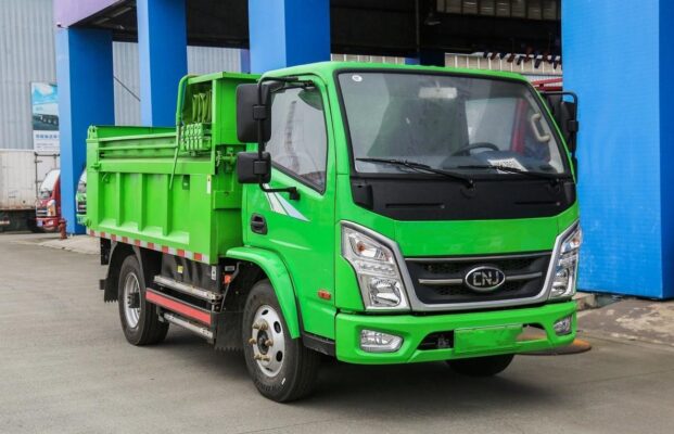Nanjun 4.5 Ton Elektrikli Damperli Kamyon